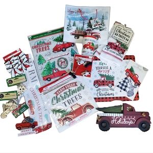 NWT Little Red Truck Christmas Bundle
